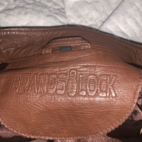 Brands Lock Brown Leather Jacket | Good Condition - Picture 3 of 3